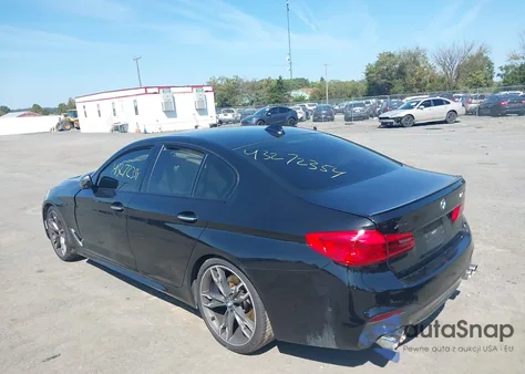 2018 BMW M550I xDrive from USA, damaged, VIN WBAJB9C54JB035427